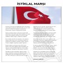 Saygı Duruşu ve İstiklal Marşı Resimli Anlatim