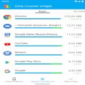 Data counter widget