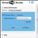Virtual WiFi Router Resimli Anlatim