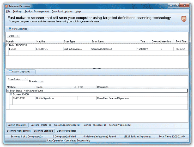 EMCO Malware Destroyer Resimli Anlatim