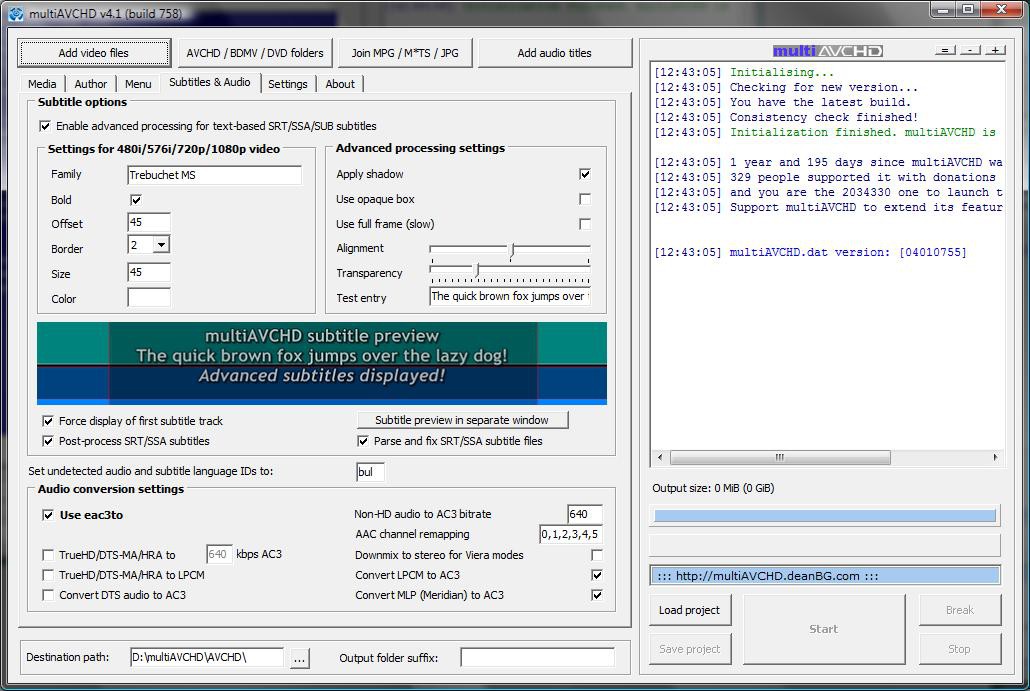 multiAVCHD  multiavchd 4.1 gezginler