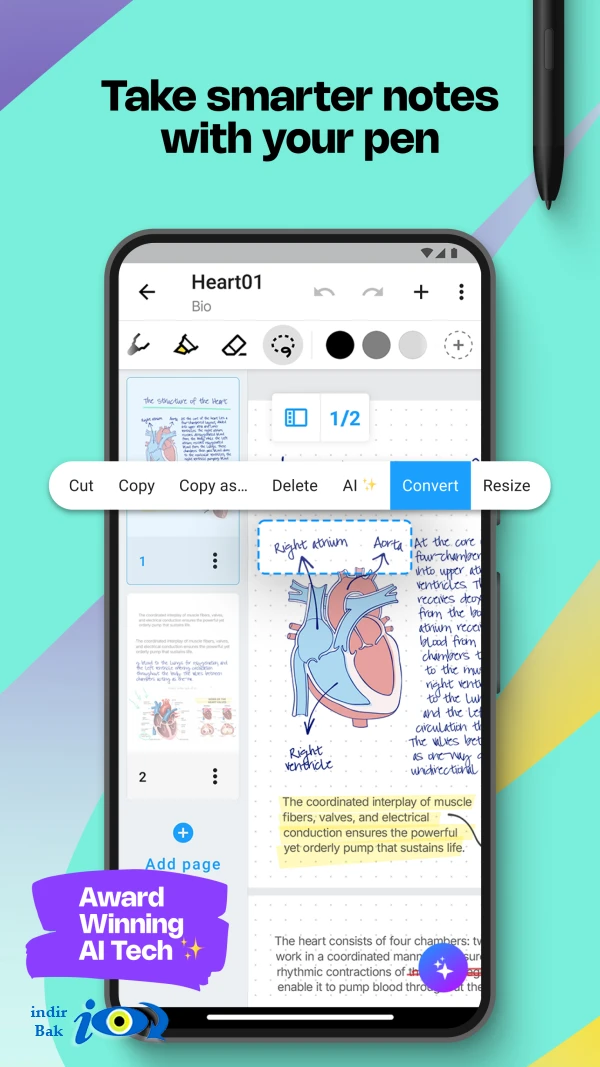 MyScript Notes for Students