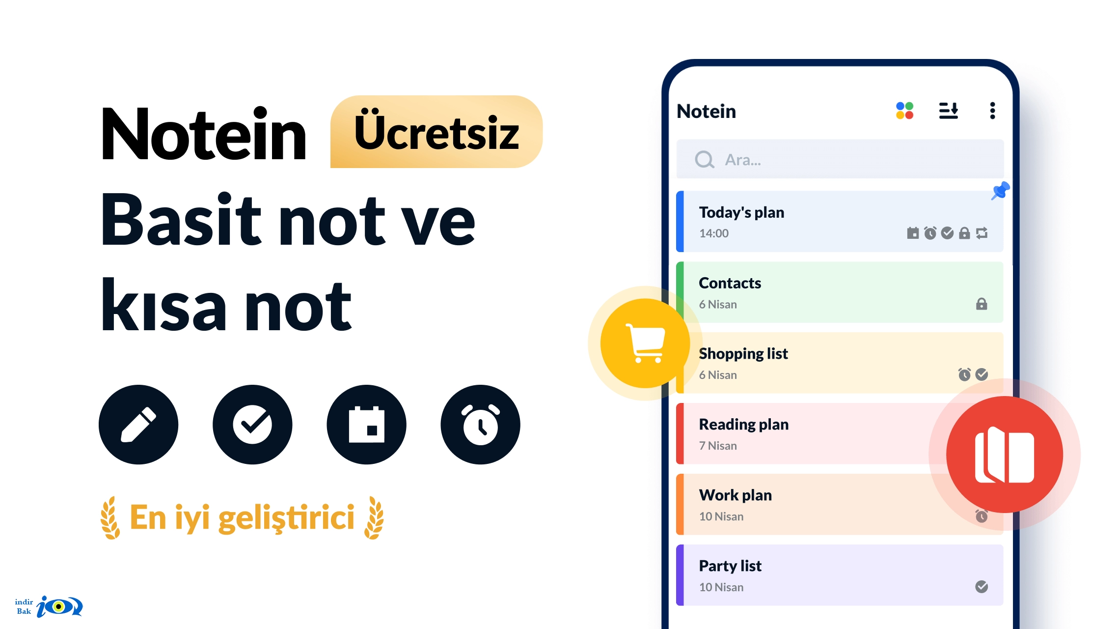 Notepad, Notes