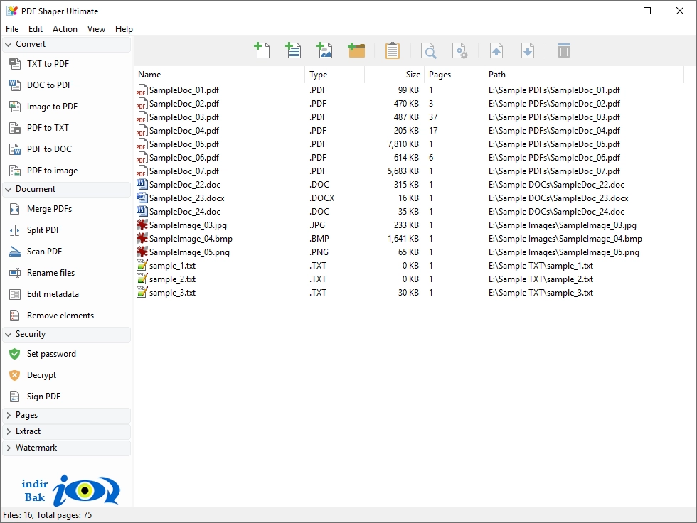PDF Shaper