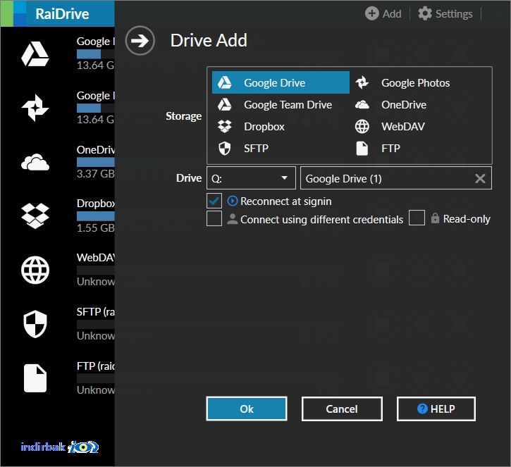 RaiDrive