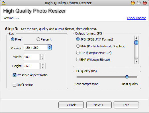 High Quality Photo Resizer Resimli Anlatim