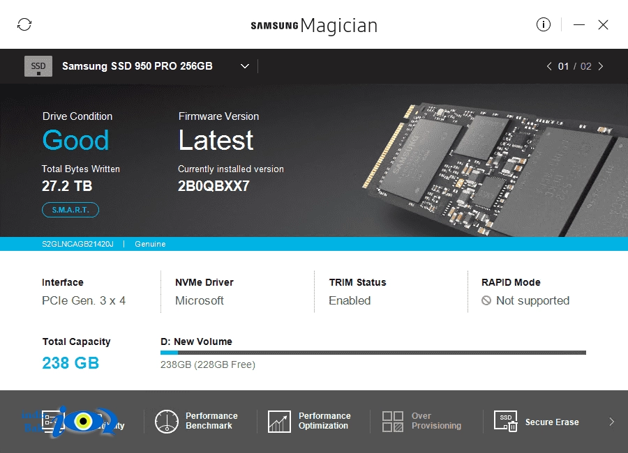 Samsung SSD Magician
