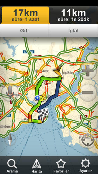 Yandex.Navigasyon Resimli Anlatim