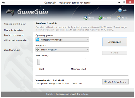 GameGain Resimli Anlatim