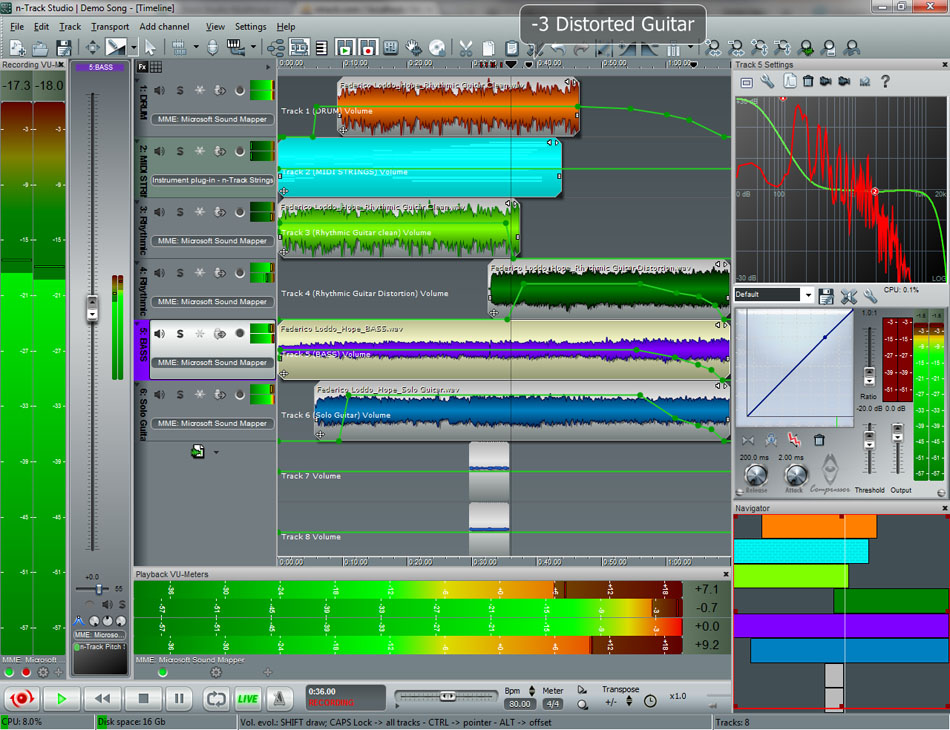 n-Track Studio Resimli Anlatim