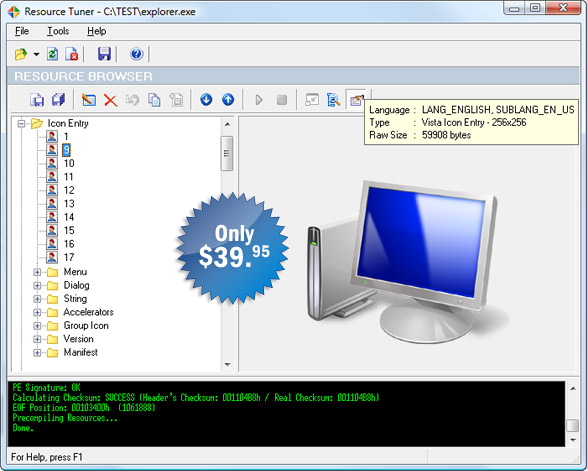 Resource Tuner Resimli Anlatim