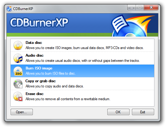 CDBurnerXP Resimli Anlatim