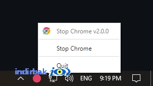 Stop Chrome