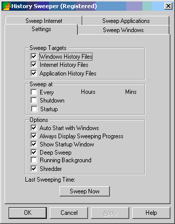 History Sweeper Resimli Anlatim