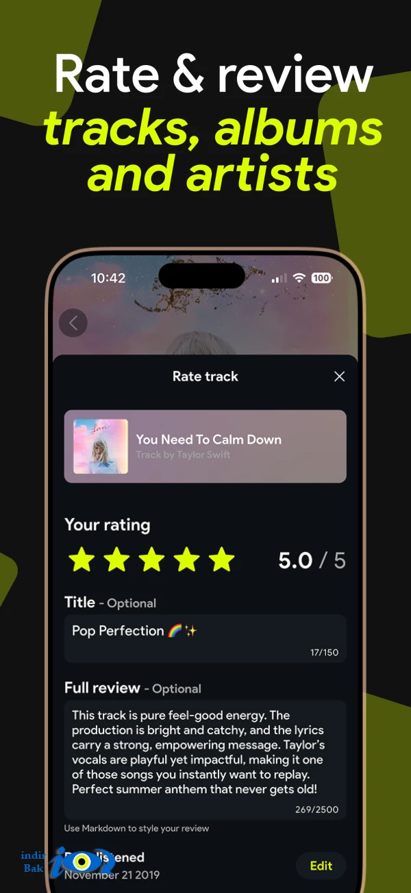 Swipefy for Spotify