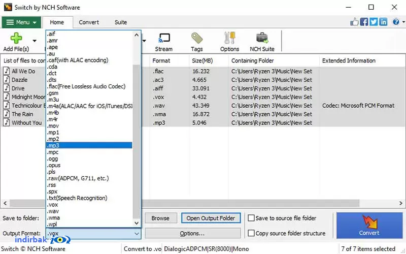 Switch Sound File Converter