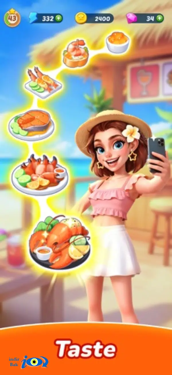 Tasty Travels: Merge Game