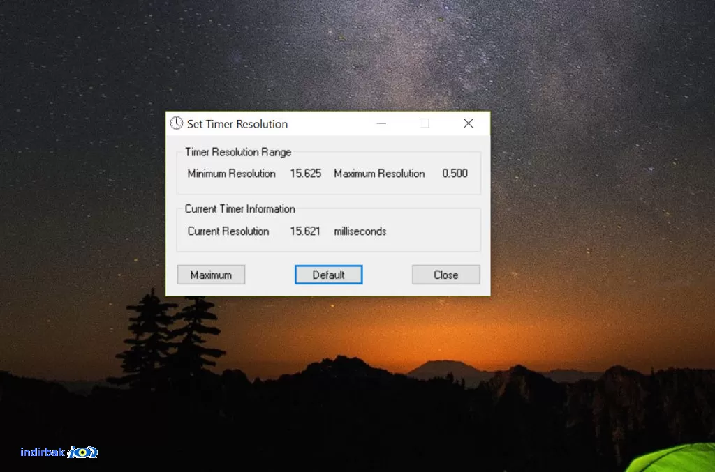 Timer Resolution
