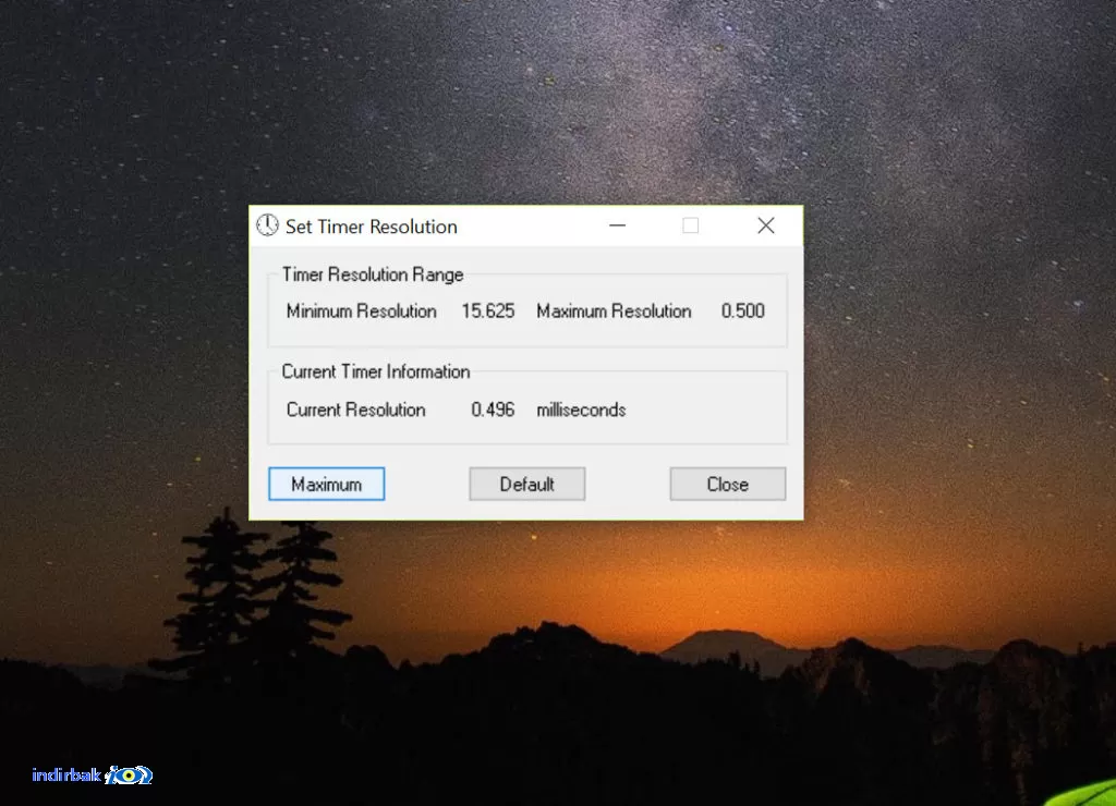 Timer Resolution