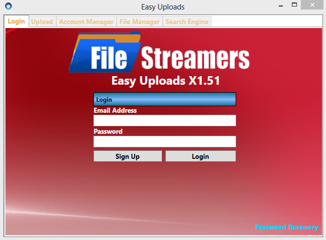 File Streamers Easy Uploads Resimli Anlatim