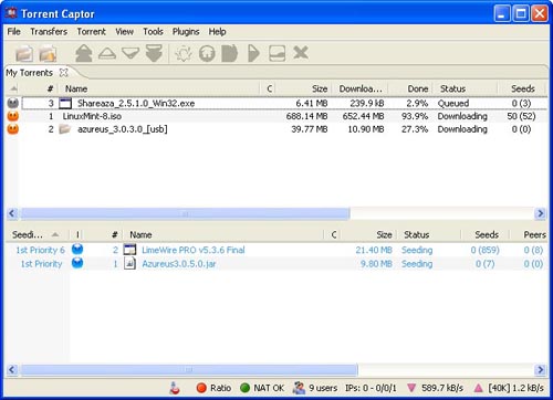 Torrent Captor Resimli Anlatim