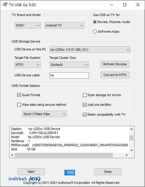 TV USB Go