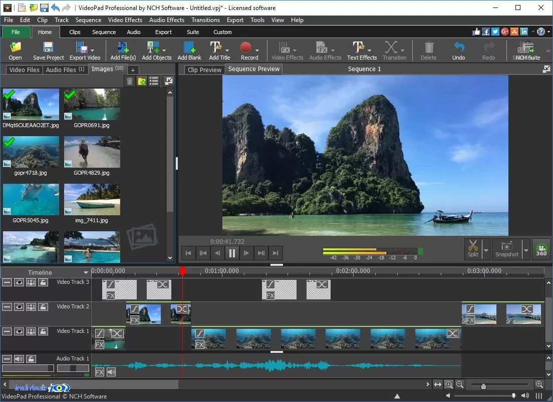 VideoPad Video Editor