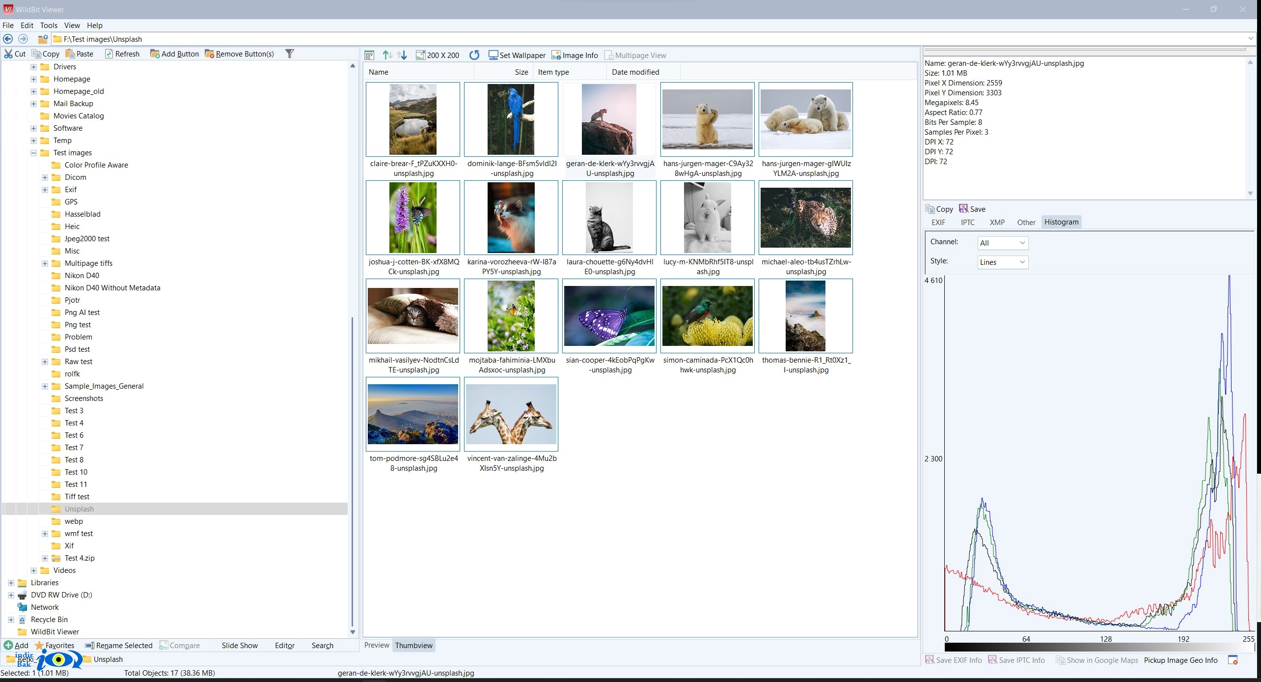 WildBit Viewer