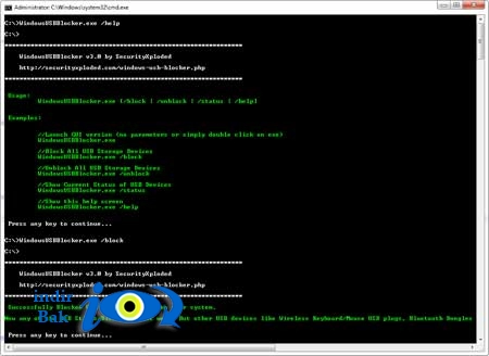 Windows USB Blocker