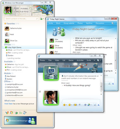 Windows Live Messenger Resimli Anlatim Resimli Anl