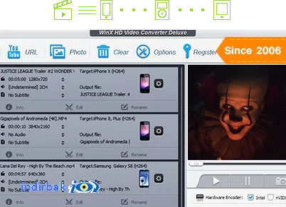WinX HD Video Converter Deluxe