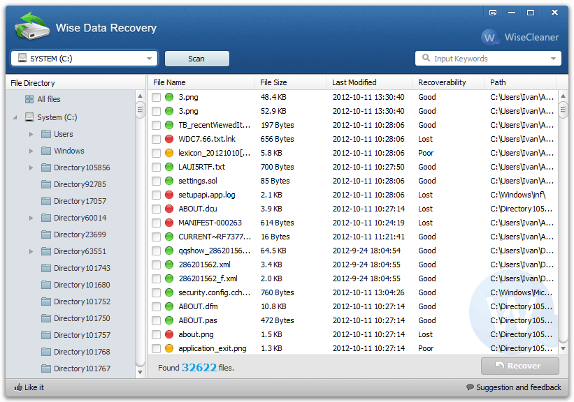 Wise Data Recovery Resimli Anlatim